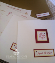 Sejal Hindu wedding invitation