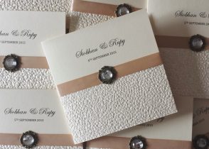 Siobhan wedding invitation