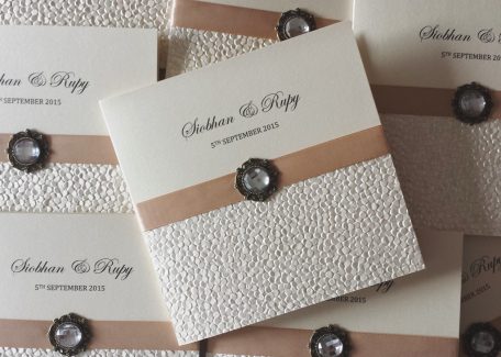 Siobhan wedding invitation