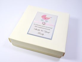 Mithai box with pink pram
