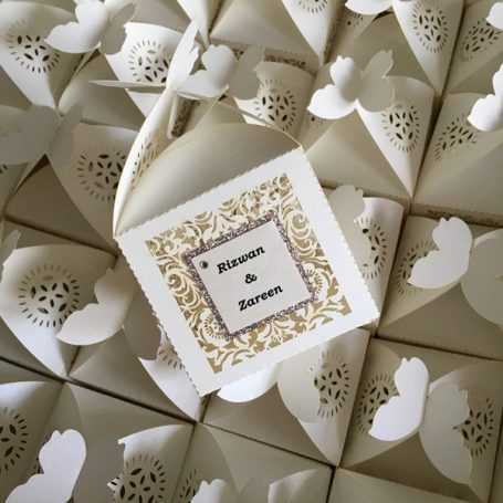 Laser cut Favour Boxes