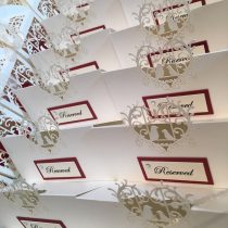Bird cage place cards