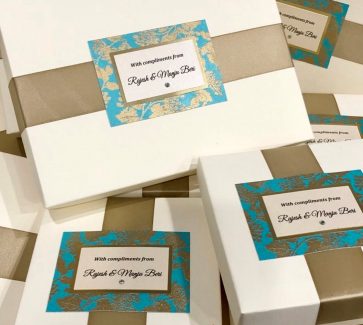 Shagun Ivory Silk Mithai Box
