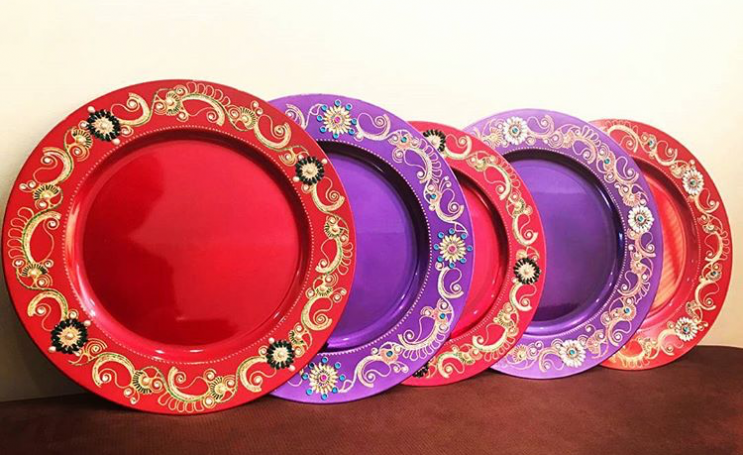 Mehndi Trays by Avi B