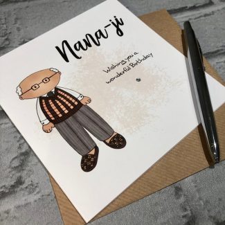 Nanaji birthday greeting card
